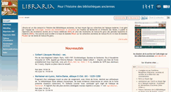 Desktop Screenshot of libraria.fr